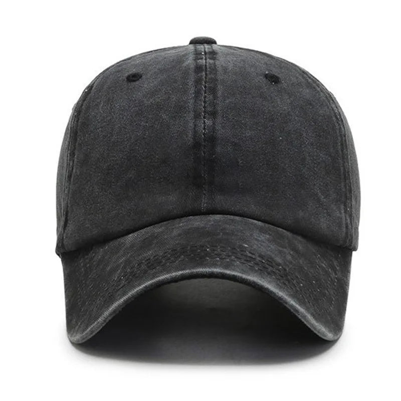 Outdoor Sandwashed Baseball Cap Daddy Hat Customized logo Sports Caps