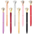 New Big Diamond Metal Ballpoint Pen Gift Diamond Ballpoint Pen Crystal Pen with LOGO