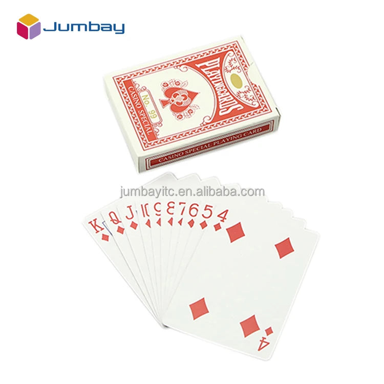 Custom Printed Cheap for Casino Poker Playing Cards for Set Paper Bridge Design