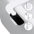 Good Price Manual Toilet Bidet Sprayer Custom Non Electric Bidet De Toilette Bathroom Dual Nozzle Bidet Toilet
