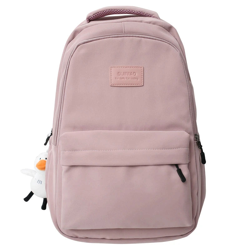 3319-4  Student School Bag Simple Backpack Large Capacity Casual All-Match Backpack