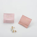 Custom Logo Printed Leather Envelope Jewelry Bag Soft PU Leather Gift Jewelry Envelop Pouch