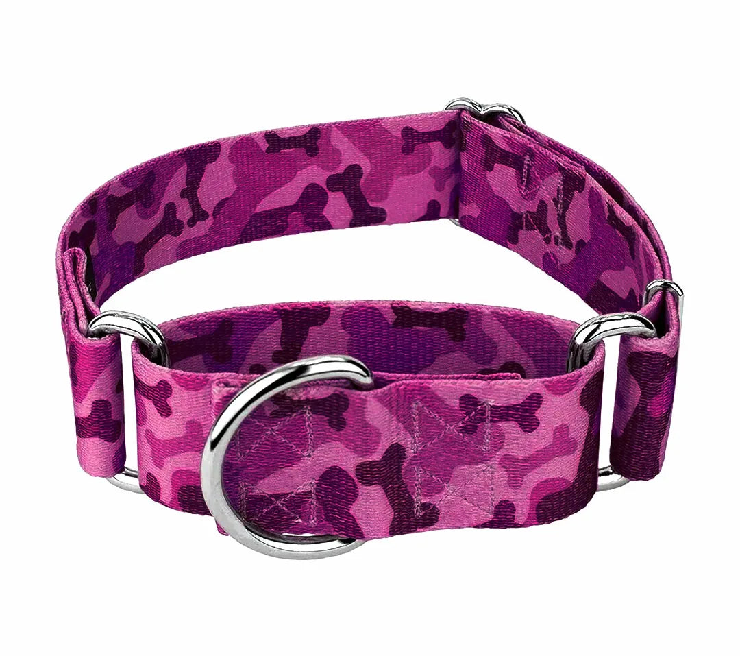 Hot Sale Martingale Dog Collar With Adjustable Cushion 1.5 Inch Pet Training Collar Suitable for Medium and Large Dogs