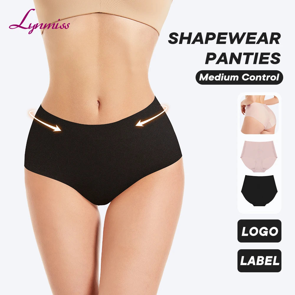 Women's Regular Brief Shaper Panties Medium Control Woven Seamless Breathable Tummy Control Shapewear Underwear