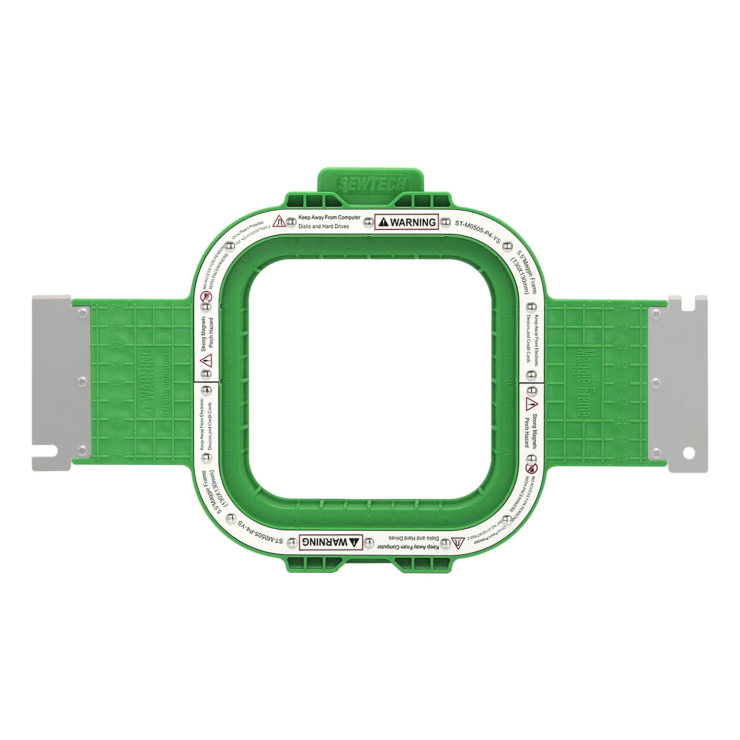 5.5 Magnetic Embroidery Frame Mighty Hoop for Tajima  Ricoma  SWF Barudan Melco China Industrial Embroidery Machines