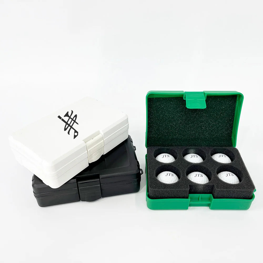 High Quality Hot Selling White New Design Rubber+Resin+Urethane Soft Feeling Three Piece Custom Logo Golf Ball