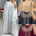 Liu Ming Fall New Arrival African Women Clothing Chiffon Robe Evening Long Dress