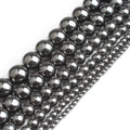 Wholesale Natural Black Hematite Stone Beads 2/3/4/6/8/10/12mm Sizes for Jewelry Making