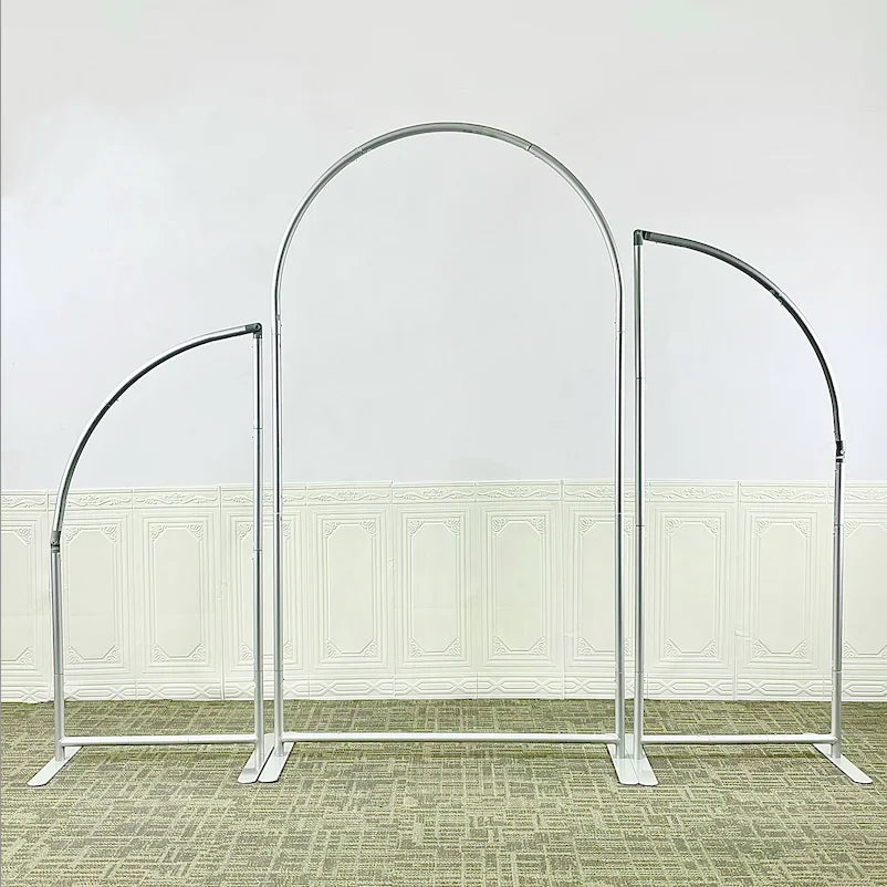 Birthday Wedding Aluminum Chiara Arch Backdrop Stand Kits