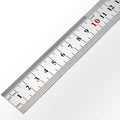 Factory Straight Carpenter School 15 20 30 30 50 60 100 150 Measuring Tool Stainless Steel Metal Ruler for School Office
