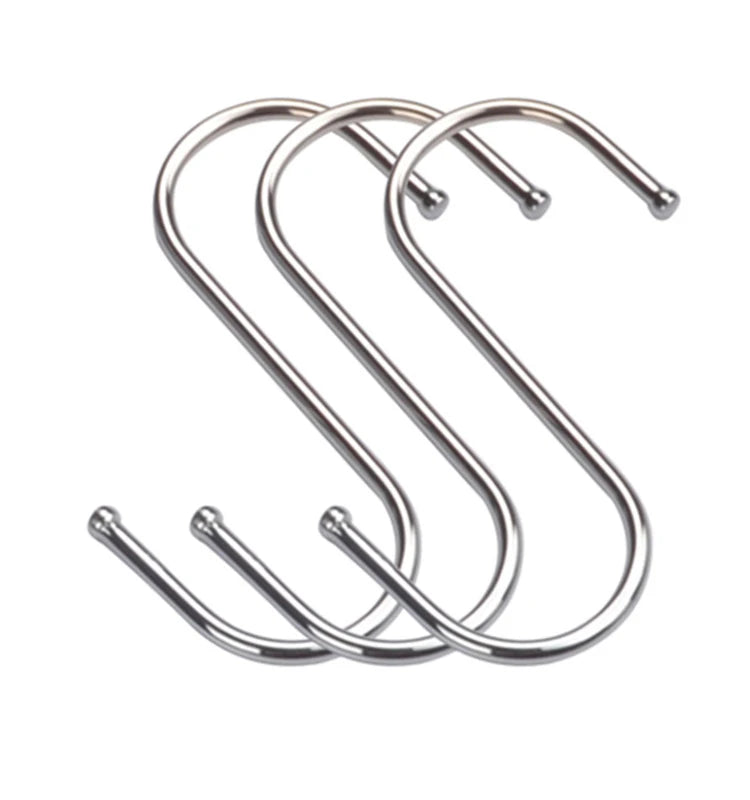 Heavy Duty Stainless Steel Metal Hanging Hooks S Shaped Hook