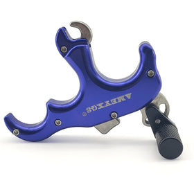 Archery Bow Thumb Release 3 Finger Bow Release Aid for Compound Bow Shooting Hunting