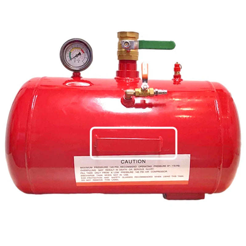 Pump Hardware Tool Pump Air Storage tank with Rapid Release Valve 5/7.5/10 Gallon High Pressure Tire Pump