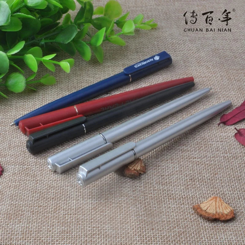 Hot Selling Black Plastic Twist Logo Pen-Promotional with Custom Logo Available