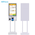 32 Inch Interactive Self Service Payment Kiosk Touch Screen Pos Self Ordering Machine Kiosk for Restaurant Mc Donalds Burger