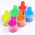 YMJ 12 Colors UV Neon Glitter Powder Bulk Fluorescent Nail Art Decorations for Tumbler Crafts Minimum Order 1kg