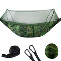 Camping Hammock with NetLightweight Outdoor Hiking Double HammockPortable Camping Hammocks for Backpacking Travel Beach