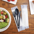 CPLA Wholesale Disposable Eco-friendly Biodegradable CPLA 6.5 Heavy Weight Cutlery Set Everyday Use Customized Color & Logo