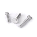 Factory Direct Sales Ss400 Bolt Nut Washer Ss304 Din933 Standard Bolts A2-70 Ss316 A4-70 Stainless Steel Hex Bolt and Nut