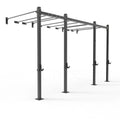 Gym Wall Mount Rack Heavy Duty Steel Tube Q235 Cross Fit Half Cage Squat Rack Functional Trainer Monkey Bar Commercial Sunshine