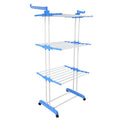 Stainless Steel 3 Layers Clothes Drying Rack Cloth Dryer Rack Indoor and Outdoor Cloth Standing Hanger
