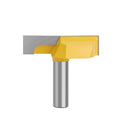 LAVIE 1pc 12mm 1/2  Shank Cleaning Bottom Router Bit 2-1/4" Cutting Diameter for Surface Planing Milling Cutter-C  C13006QJ5715Y