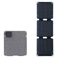 JZK High Efficiency 5V 21W Foldable Solar Panel Usb Charger Portable for Outdoor Travel Camping Power Bank