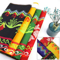 High Quality Digital Printing Design Floral Polyester Island Style Printed Fabric for Dress