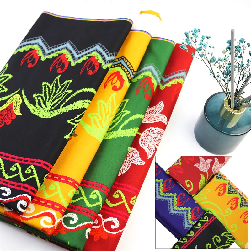High Quality Digital Printing Design Floral Polyester Island Style Printed Fabric for Dress