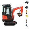 New Product 1 Ton 2ton 3ton Mini Household Equipment Digger Excavator