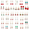 Christmas Gift Trendy Statement Dangling Pearl Earring Hooks Set Fashion Jewelry Gold Plated Designer Drop Earrings Women