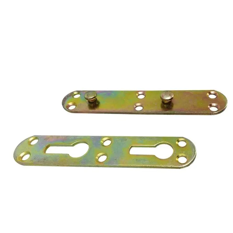 Bed Brackets Connectors Hinge Bed Hinges Bed Rail Hook Thickened Support for Connecting Wood Headboards