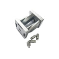 Adjustable Universal Corner Connector Zinc Alloy Square Swivel Pivot Joint Fastener for 4545 Series Aluminum Extrusion Profile