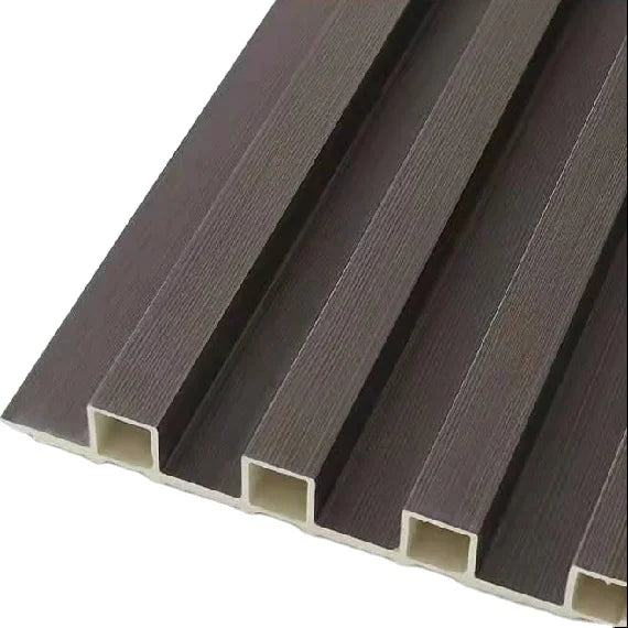 Indoor TV Wall Cladding Waterproof ECO-Friendly Wood-plastic Composite Wall Panel for Bedroom Household Use