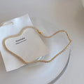 Dreamshow 14K Gold Plated Rhinestone Filled Tennis Chain Choker Necklace MegaBDM