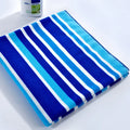 Factory Custom Cartoon Print Polyester Microfiber Quick Dry Absorbent Sand-Free Beach Towel with Logo for Beach Travel