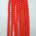 Wholesale Cheap Carnelian(Dye) Stone Beads Red Agate 8mm Loose Beads in Bulk