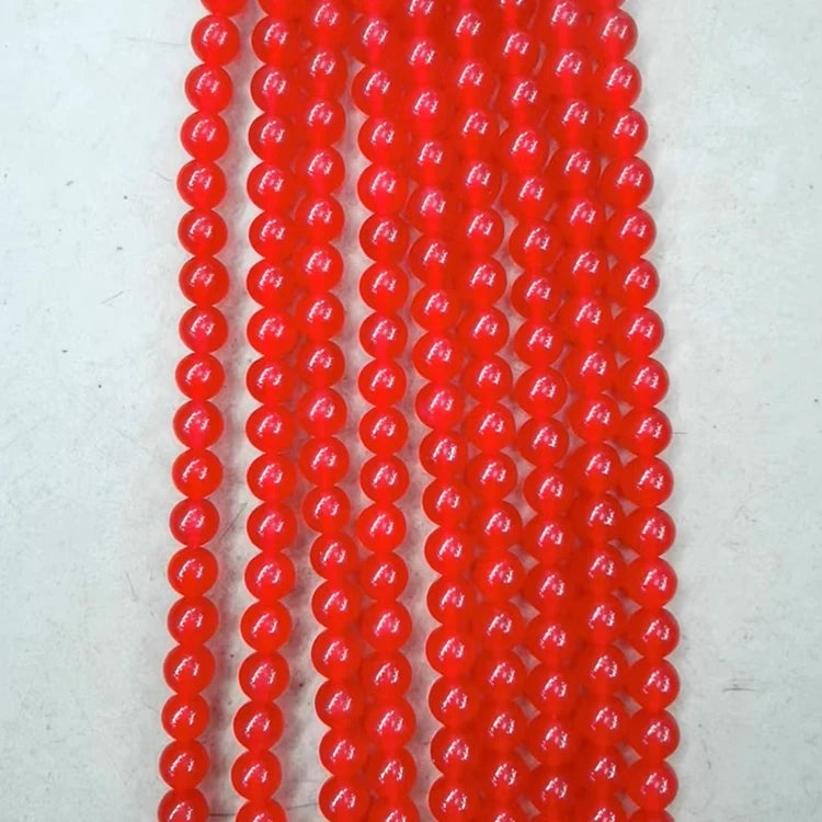 Wholesale Cheap Carnelian(Dye) Stone Beads Red Agate 8mm Loose Beads in Bulk