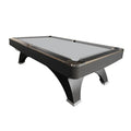 Custom 9ft Pool Table with 3-Piece Black Slate Solid Wood Construction Premium Taiwan Rubber Auto Ball Return System