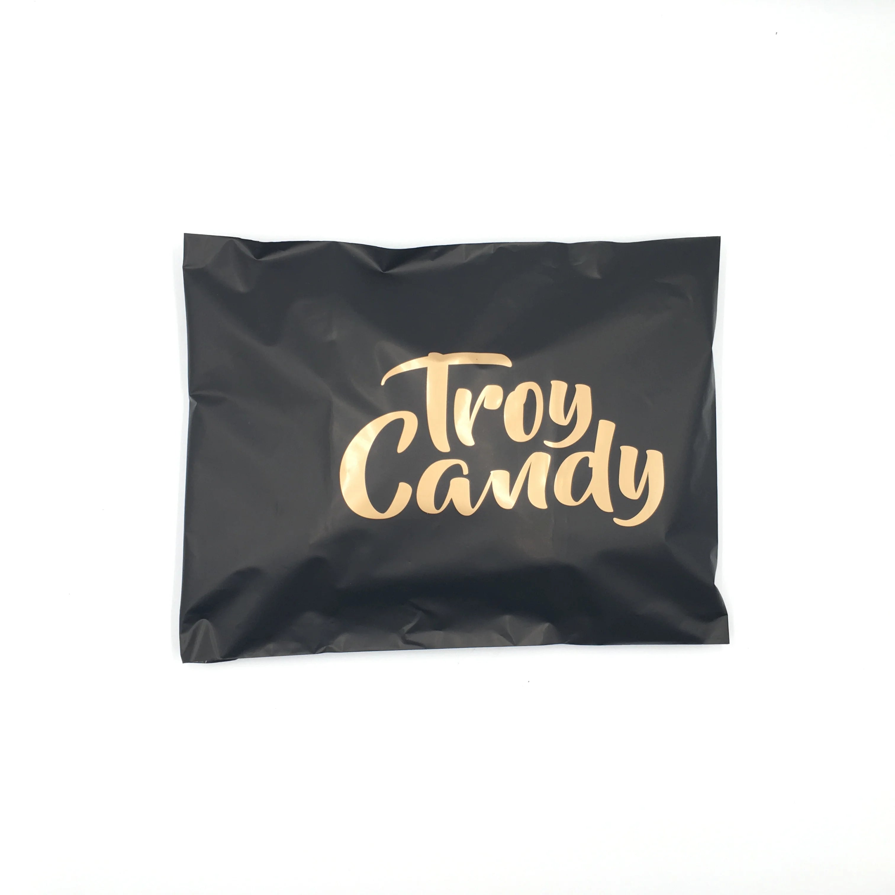 Custom Printed logo Black Gold Poly Mailer Clothing Packaging Shipping Envelopes Plastic Courier Delivery Webshop Mailing Bag