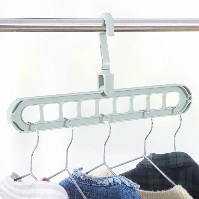 Home Storage Racks Travel Magic Clothes Hanger Plastic Closet Space Saving Folding
