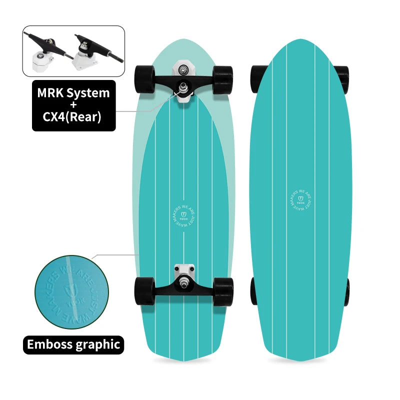 Outdoor Wholesale Cheap Surfskate China 31inch Professional Surfskate for Beginners