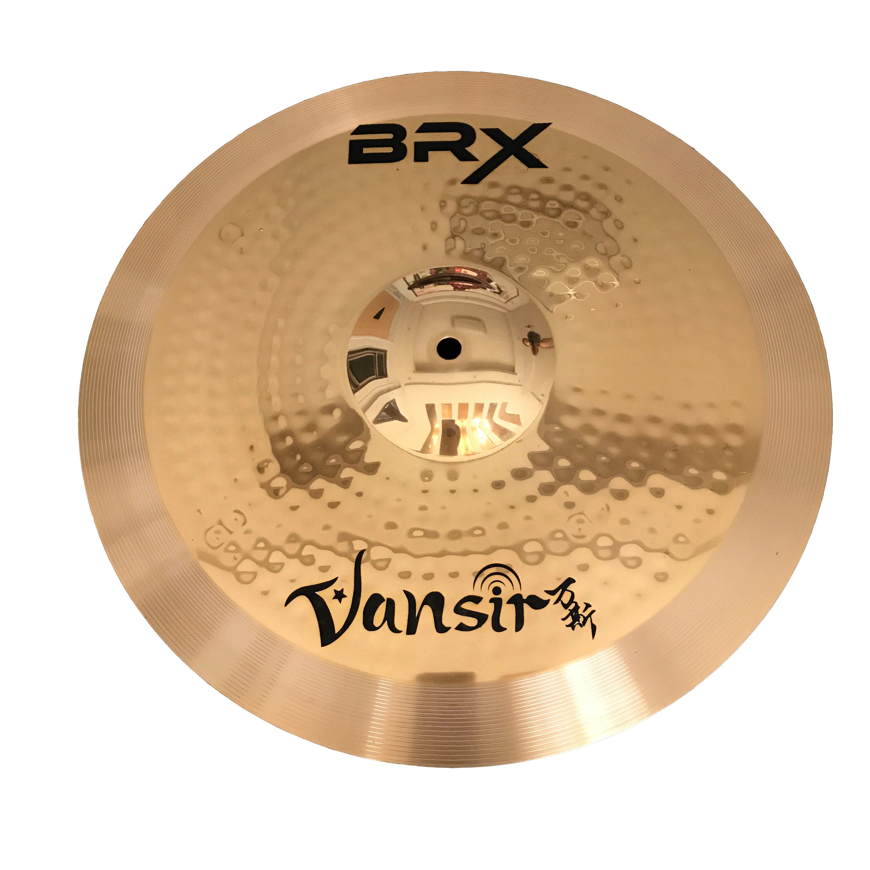Vansir 14" 16" 18" 20" Professional BRX Series Brass Cymbal Set with Crisp Sound