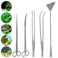 Aquarium Tweezer Fish Tanks Accessories Aquascaping Tools Aquarium Cleaning Plants Scissor Stainless Steel Aquatic Maintenance