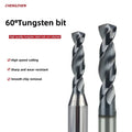 High Precision 55HRC Micro Tungsten Carbide Twist Drill - 3D/5D AlTiN Coated CNC Bits for Micro-Machining RoHS