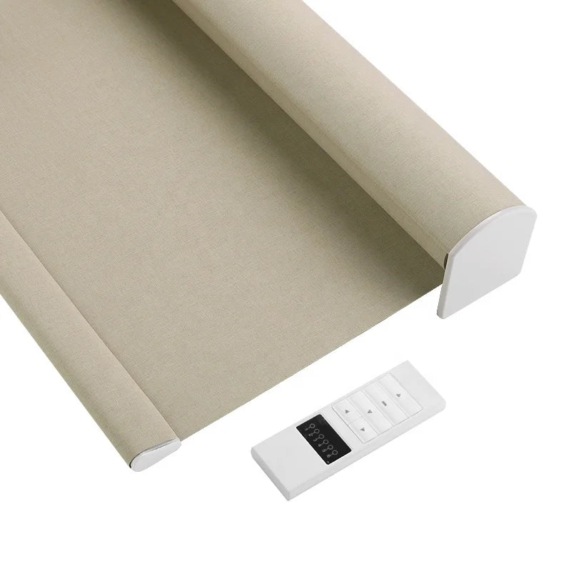 ZSTARR Customized Blackout Window Covering Wifi Tuya Zigbee Electric Motorized Control Roller Blinds Shades for Office Home