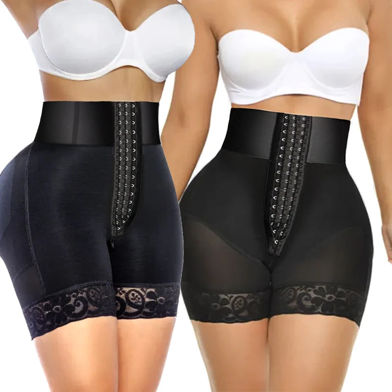 Women's High Compression Body Shaper Shorts Breathable Sheath BBL Shapewear with Butt Hips Lifting Effect Garments for Women