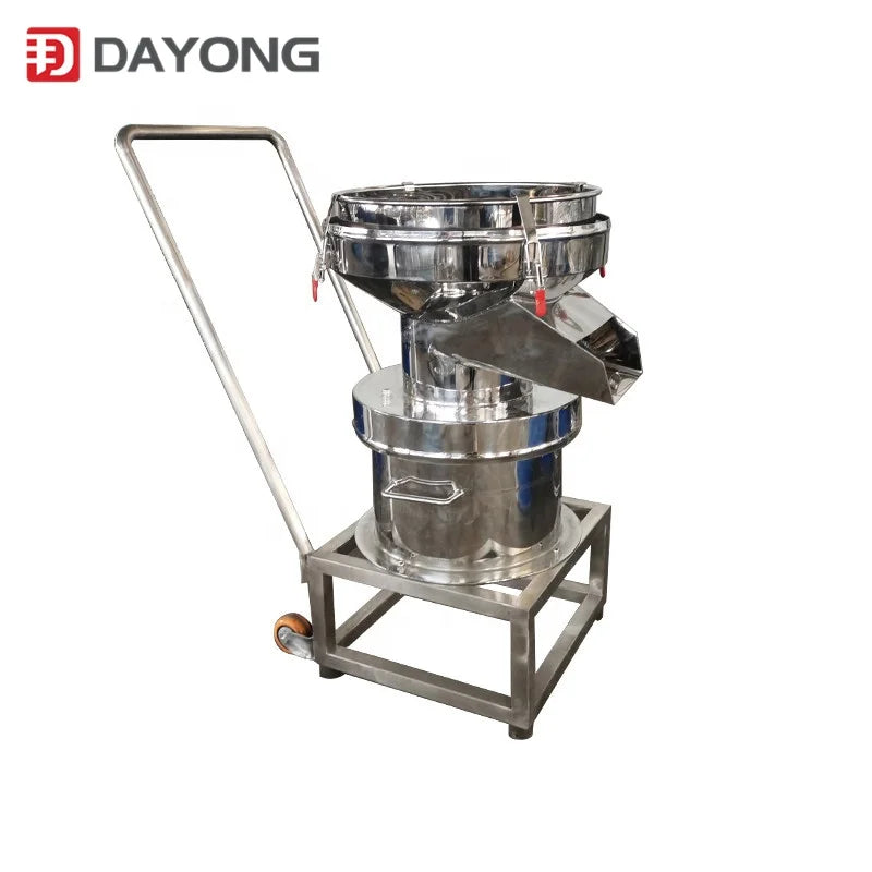 Sugar Powder Sifter Cassava Flour Vibrating Sieves for Cocoa Powder