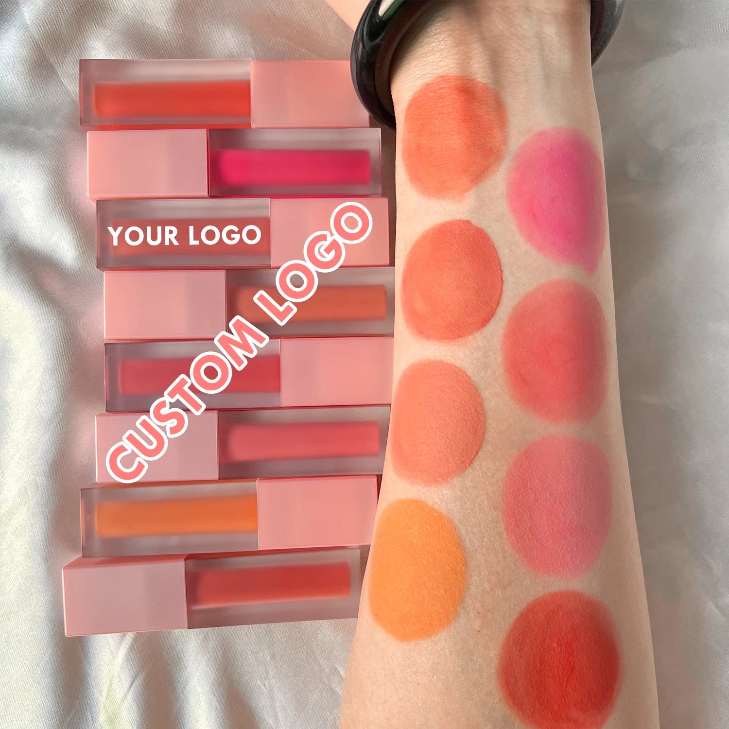 Pigmented Liquid Blush Peach Flavor Private Label Liquid Blush Waterproof Liquid Blush Cream