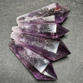 Wholesale Natural Crystal Point Healing Gemstone Wand Amethyst Mace for Decoration